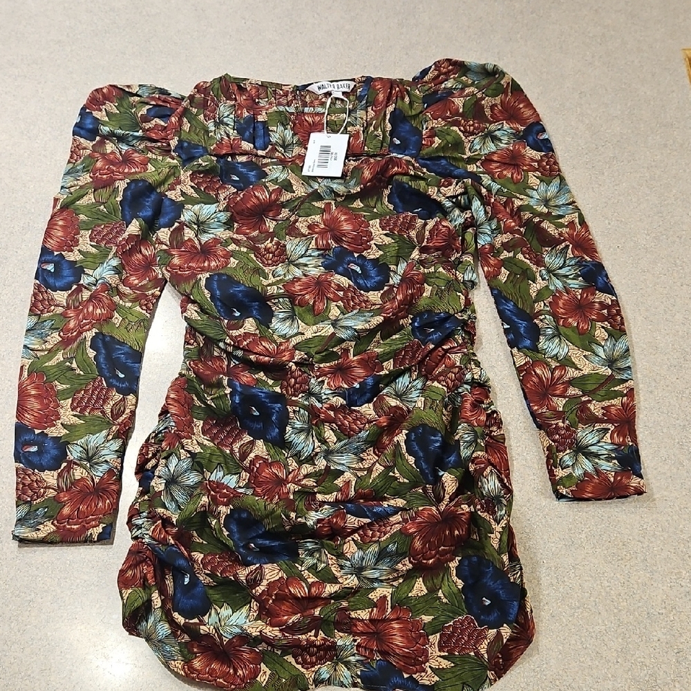 Floral Long Sleeve Dress